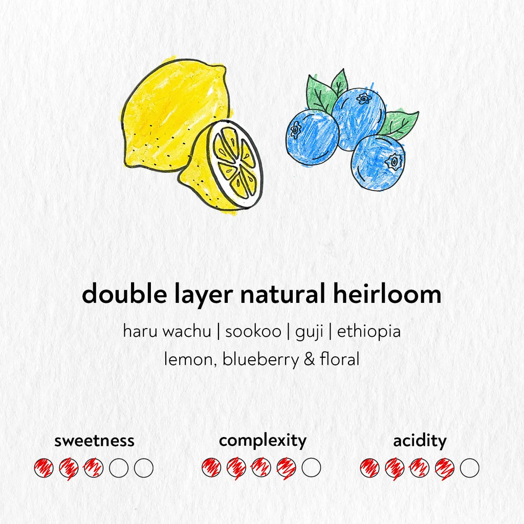 Double Layer Natural Heirloom