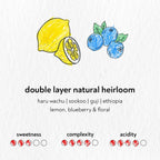 Double Layer Natural Heirloom